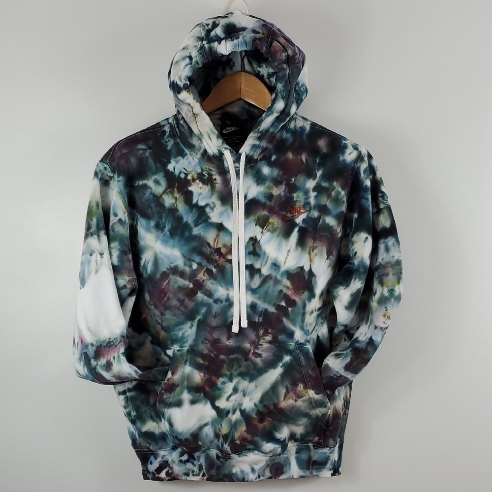 Men's Multicolor Tie-Dye Hoodie
